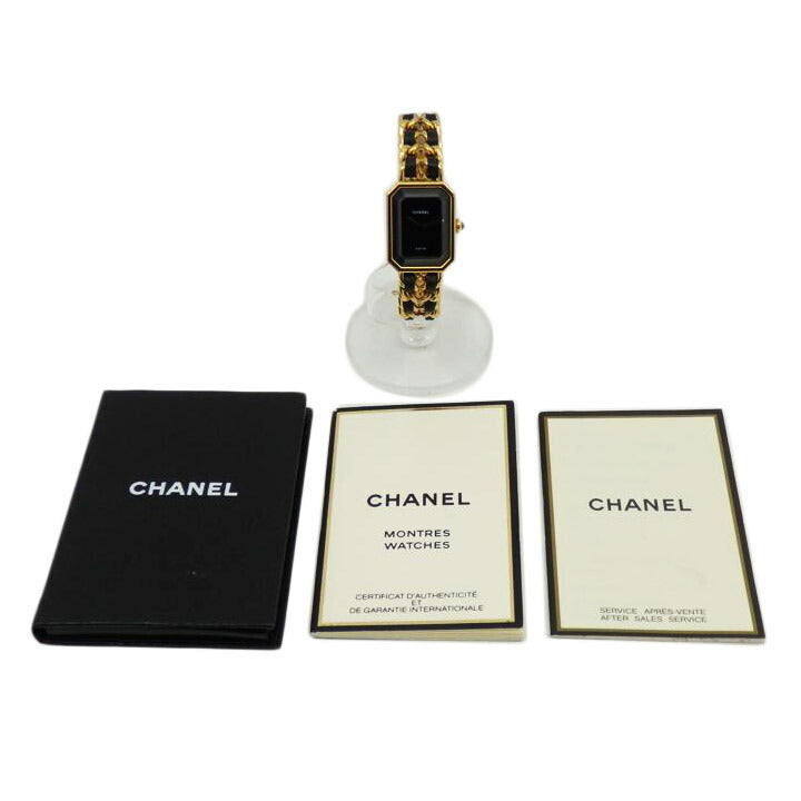 CHANEL シャネル/プルミエール/クオーツ/Lサイズ/腕周り約16cm/H0001//A.B******/ABランク/77
