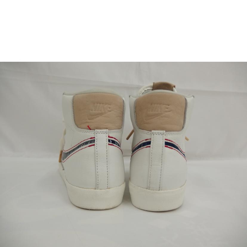 NIKE ナイキ/DENHAM × NIKE BLAZER MID/CU8054-100//Bランク/82