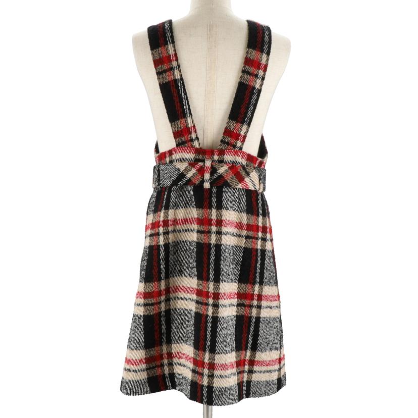 BLUE LABEL CRESTBRIDGE ブルーレーベルクレストブリッジ/チェック柄/ベルト付きジャンパースカート//ABランク/18