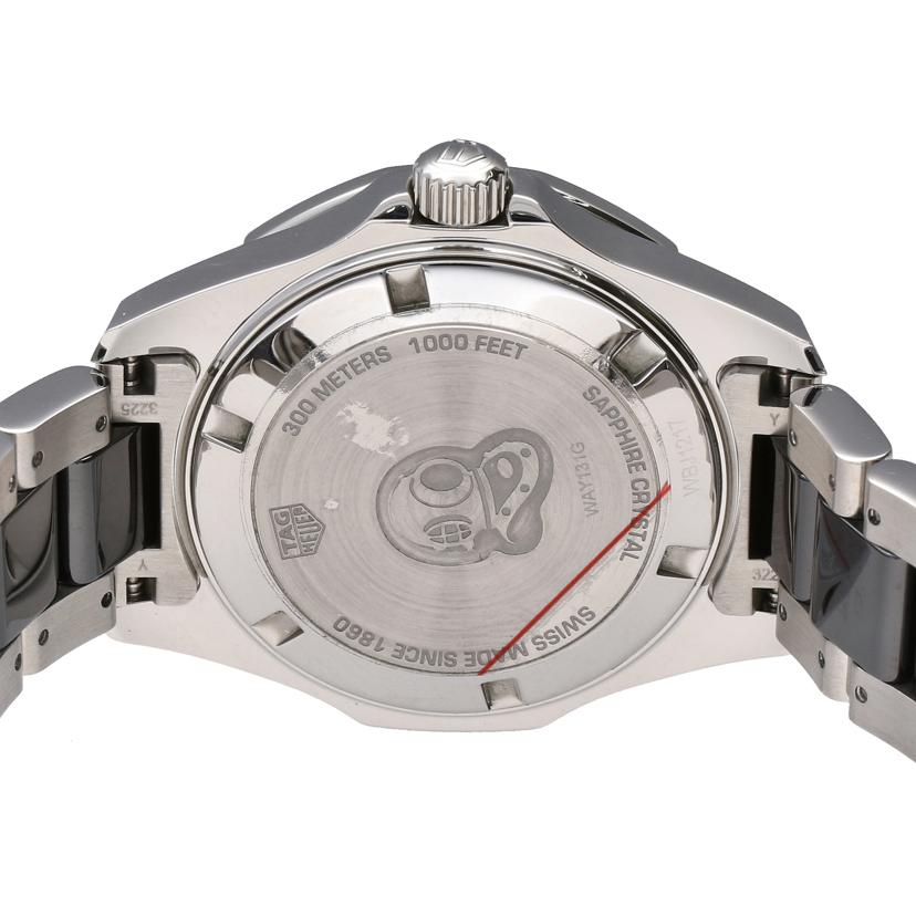 TAGHeuer タグホイヤー/アクアレーサークオーツ ステンセラミック35mmダイヤベゼル/WAY131G//WBJ***/Aランク/70