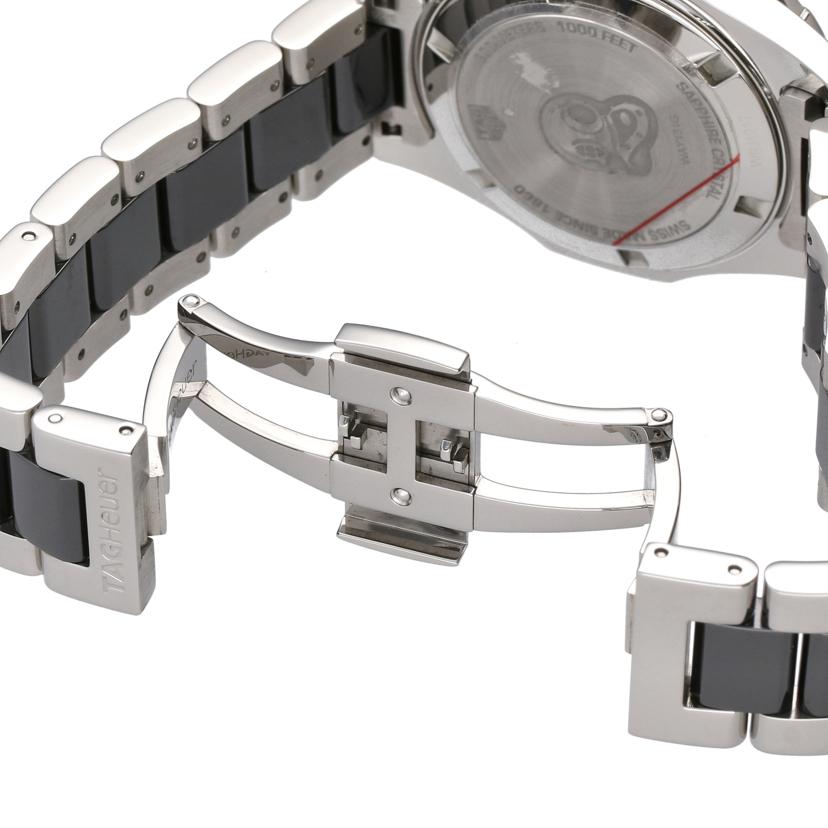 TAGHeuer タグホイヤー/アクアレーサークオーツ ステンセラミック35mmダイヤベゼル/WAY131G//WBJ***/Aランク/70