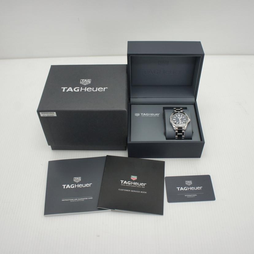 TAGHeuer タグホイヤー/アクアレーサークオーツ ステンセラミック35mmダイヤベゼル/WAY131G//WBJ***/Aランク/70