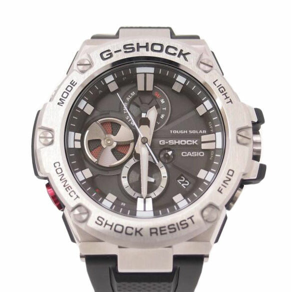 CASIO カシオ/G-SHOCK/G-STEEL/モバイルリンク/電波ソーラー/GST-B100-1AJF//003*****/Aランク/69