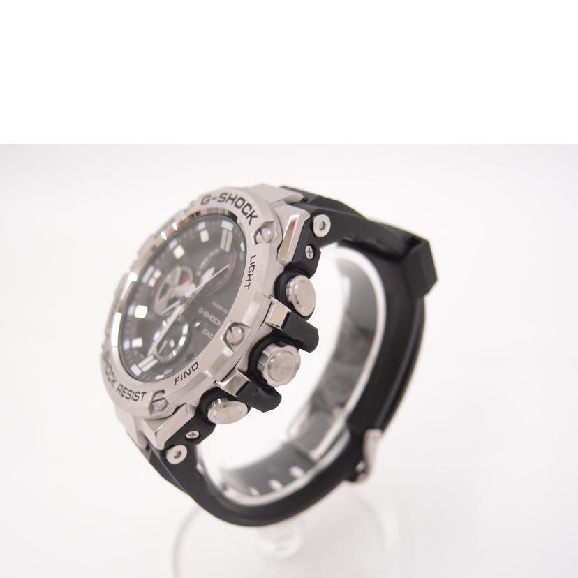 CASIO カシオ/G-SHOCK/G-STEEL/モバイルリンク/電波ソーラー/GST-B100-1AJF//003*****/Aランク/69