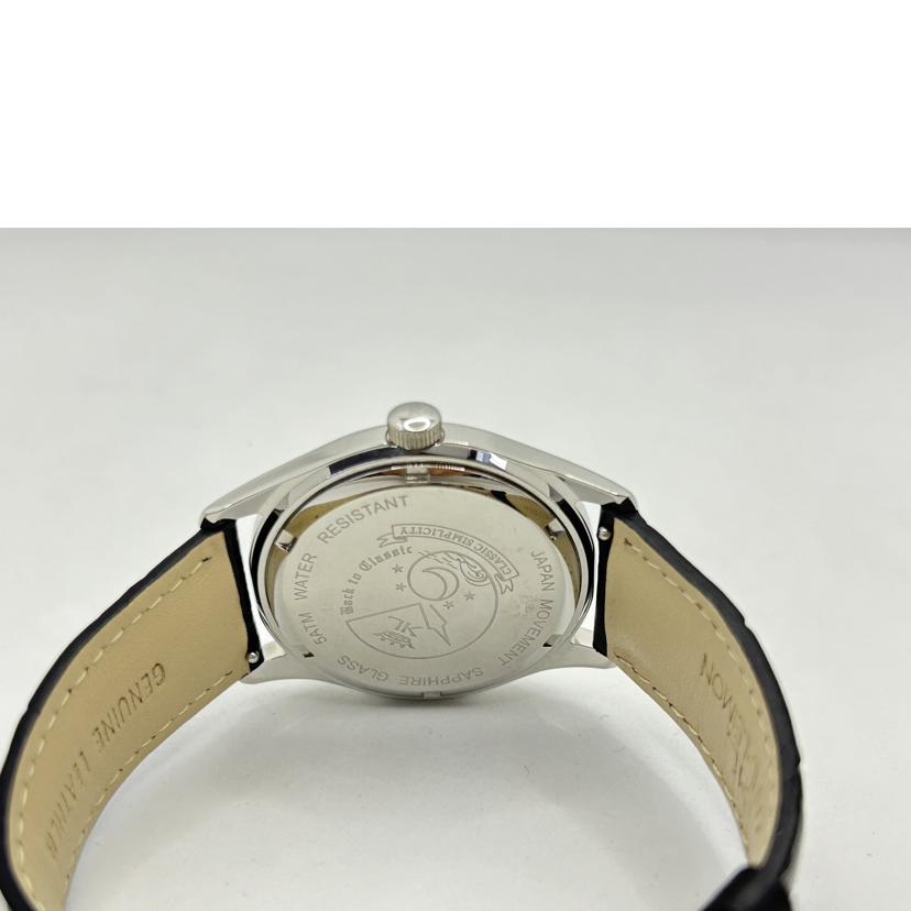 KARL-LEIMON カルレイモン/カルレイモン/ムーンフェイズ/クォーツ/レザーベルトブラック//Aランク/75