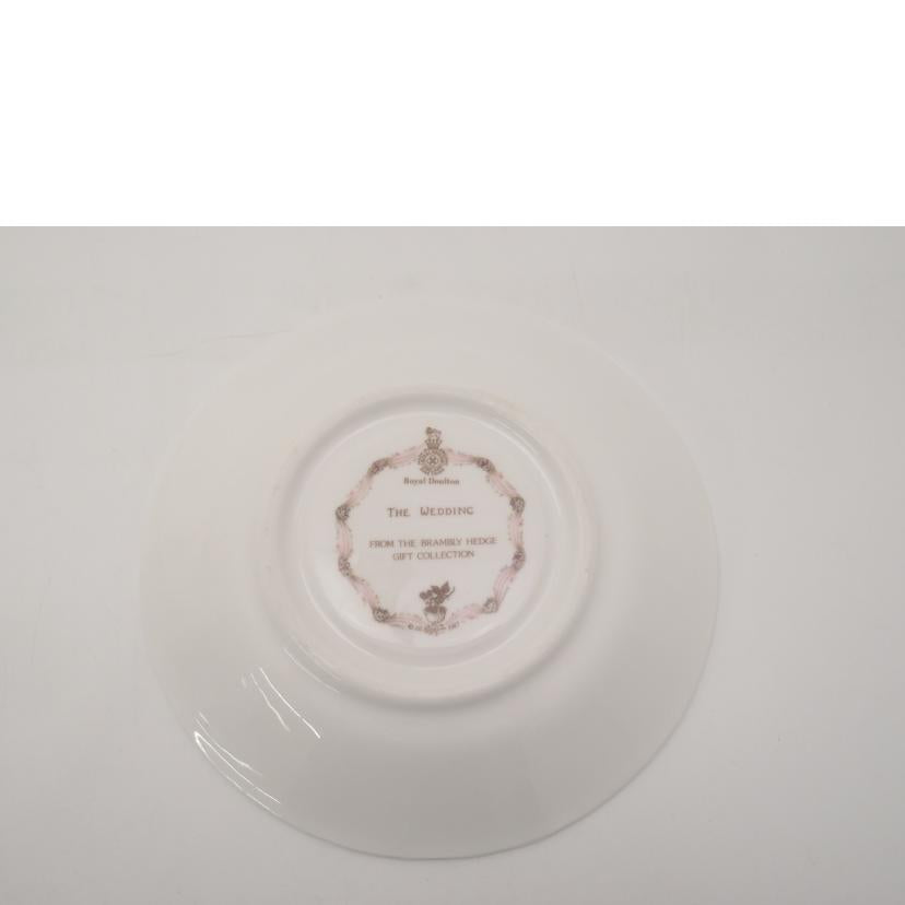 ROYAL DOULTON ロイヤルドルトン/ブランブリーヘッジ ウェディング カップ&ソーサー/食器/インテリア/BRAMBLY HEDGE THE WEDDING//SAランク/69