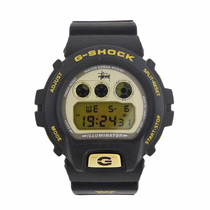 CASIO カシオ/G-SHOCK/stussy25周年記念コラボ/DW-6900STS-9JR//126*/Aランク/75