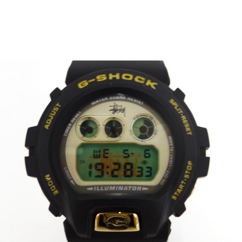 CASIO カシオ/G-SHOCK/stussy25周年記念コラボ/DW-6900STS-9JR//126*/Aランク/75