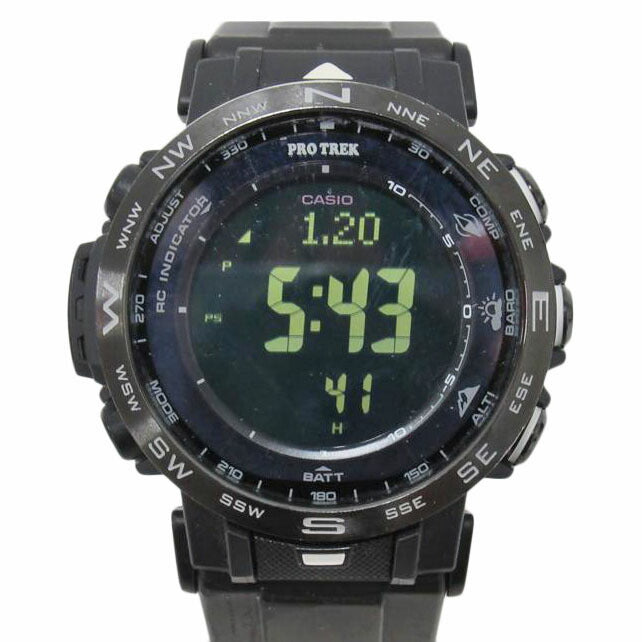CASIO カシオ/プロトレック・クライマーライン/メンズ/電波ソーラー/PRW-30Y-1BJF//202*****/ABランク/63