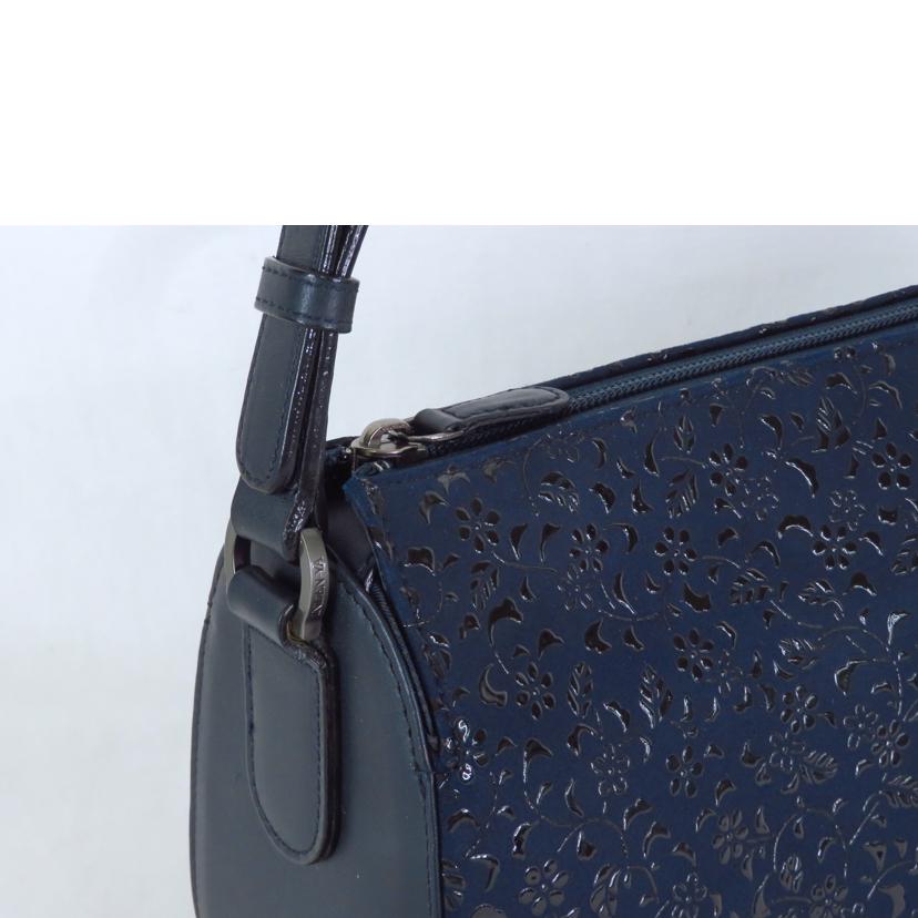 INDEN-YA 印傳屋/小花唐草 ショルダーバッグ//Aランク/81