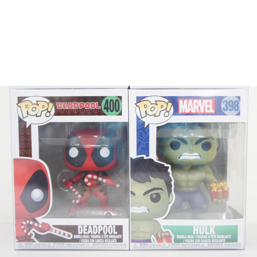 FUNKO ファンコ/(未開封)マーベル・ホリデー 4体セット POP! Marvel Series #397-#400 東京コミコン2018限定//SAランク/01