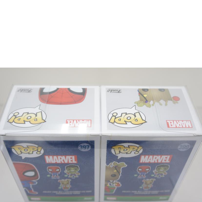 FUNKO ファンコ/(未開封)マーベル・ホリデー 4体セット POP! Marvel Series #397-#400 東京コミコン2018限定//SAランク/01