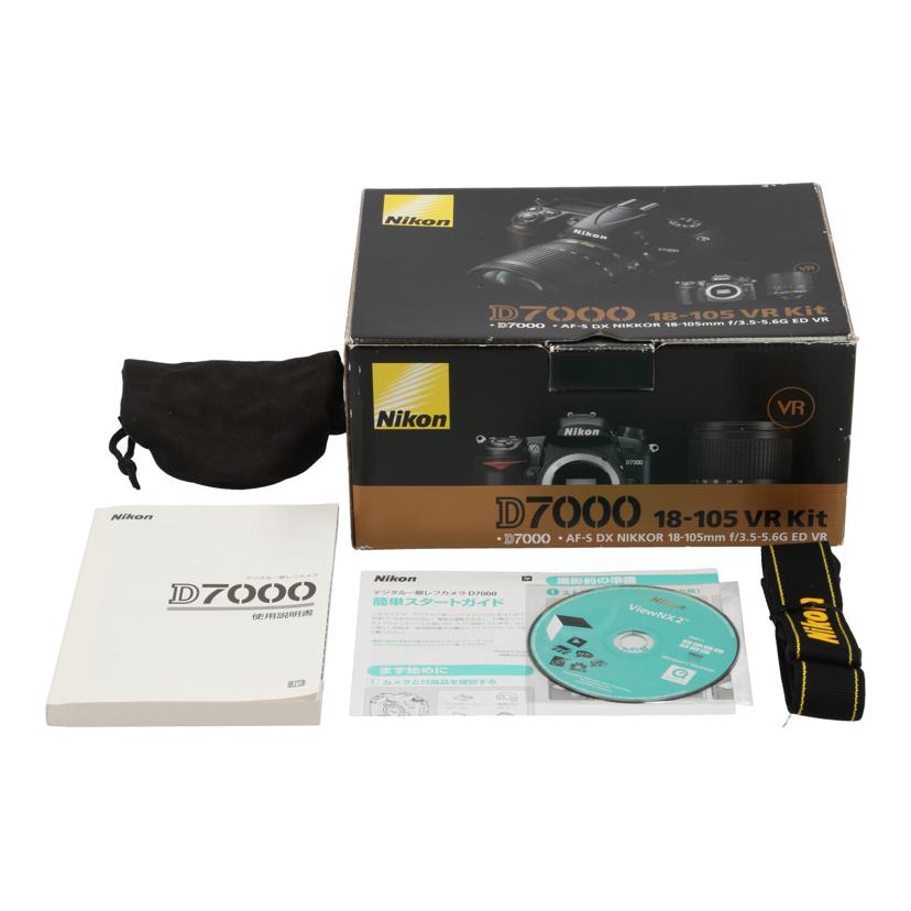 Nikon ニコン/デジタル一眼レンズキット/D7000レンズキット//2128582/Bランク/37