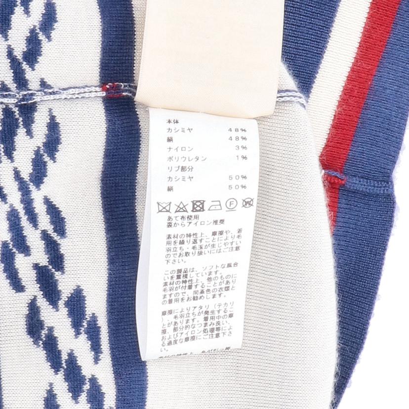 HERMES/25 エルメス/カシミヤ混カノエHニットカーディガン/#36//Aランク/75