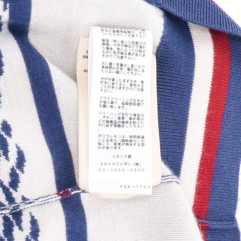 HERMES/25 エルメス/カシミヤ混カノエHニットカーディガン/#36//Aランク/75