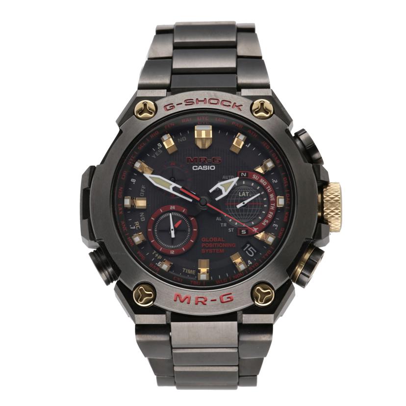CASIO カシオ/G-SHOCK/MR-G/赤備え/GPSソーラー/MRG-G1000B-1A4JR//A63***/SAランク/19