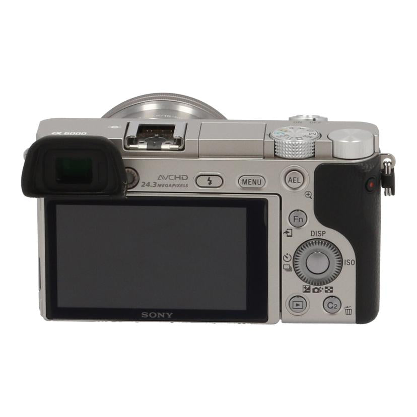 SONY ソニー/ミラーレス一眼ダブルズームキット/α6000/ILCE-6000Y//3227040/Bランク/37