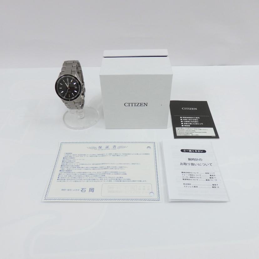 CITIZEN シチズン/アテッサ・アクトライン/メンズ/電波ソーラー/H128-001R701//392******/Aランク/25