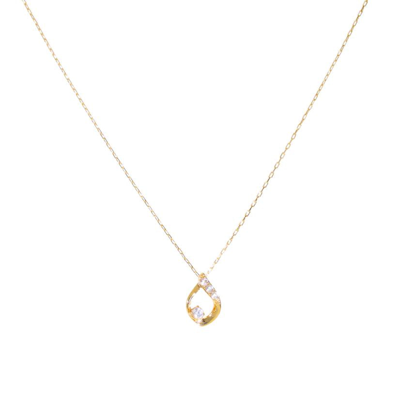 / K18ダイヤネックレス0.04ct//Aランク/05
