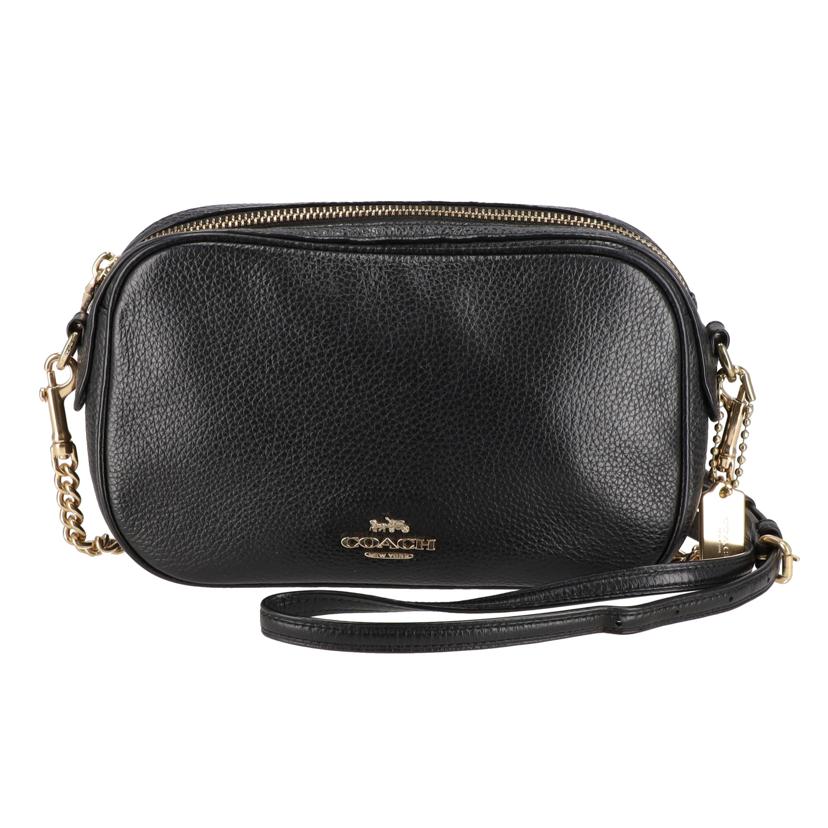 COACH コーチ/コーチ/ペプルドレザーチェーンショルダー/ブラック/F29000//A18**/ABランク/75