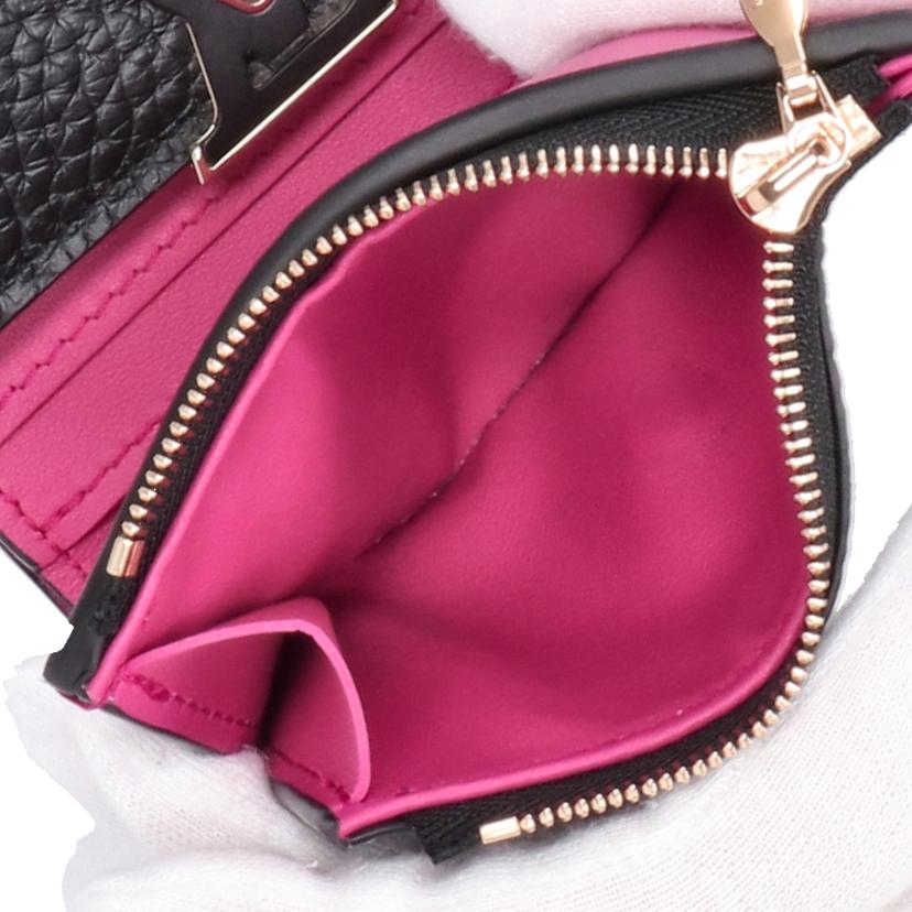 LV ルイ・ヴィトン/ポルトフォイユ・カプシーヌXS/ノワール/M68587//RFI****/Aランク/77