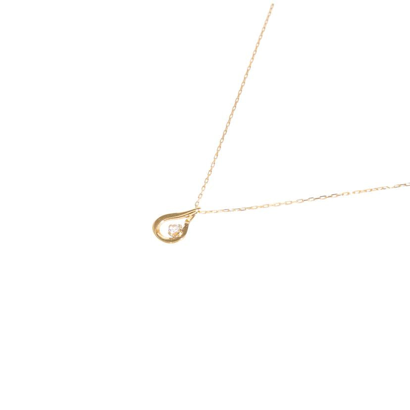 / K18ダイヤネックレス0.02ct//Aランク/76