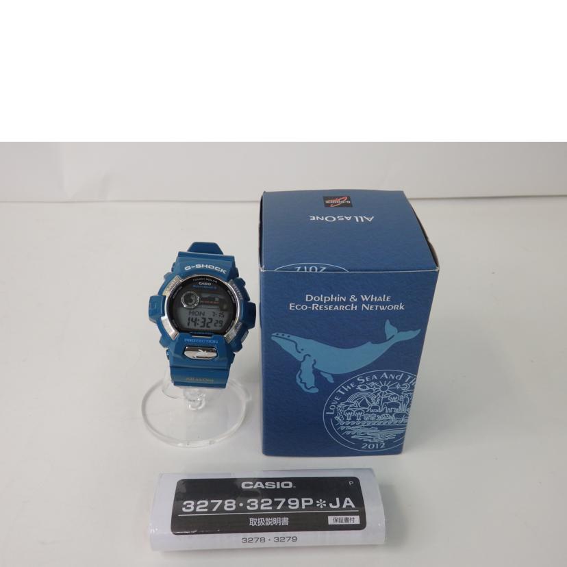 CASIO カシオ/CASIO/G-SHOCK/GWX-8900K-3JR/国際イルカクジラ/電波ソーラー/GWX-8900K-3JR//Aランク/84