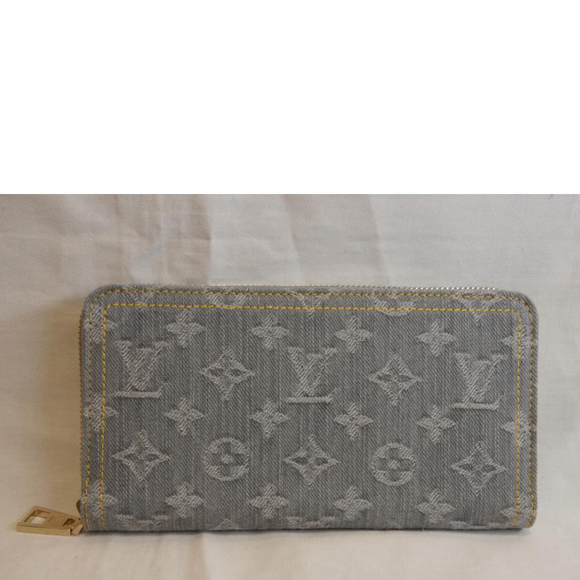 LV ルイヴィトン/ジッピーウォレット/モノグラムデニム/M13214//RFI*/Aランク/92