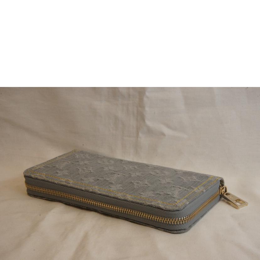LV ルイヴィトン/ジッピーウォレット/モノグラムデニム/M13214//RFI*/Aランク/92