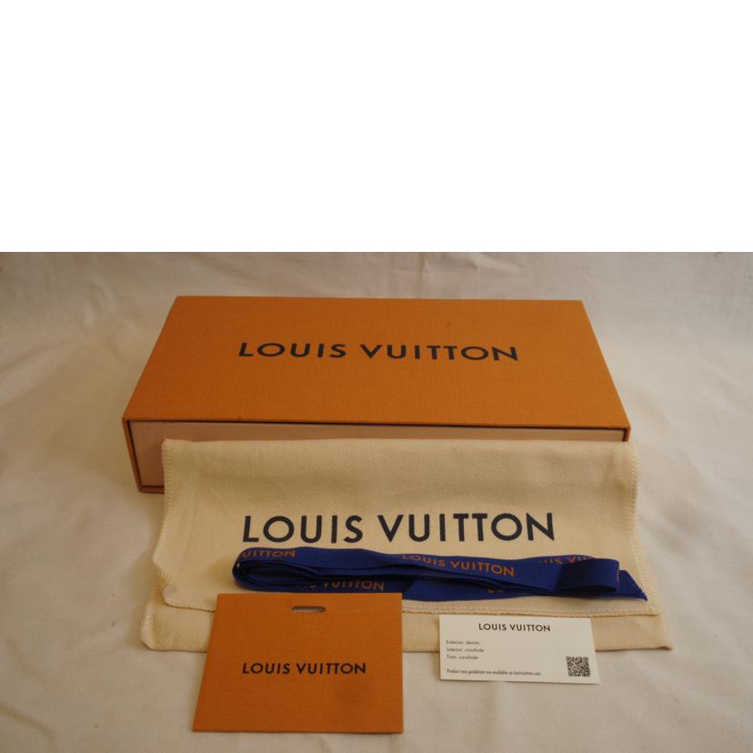 LV ルイヴィトン/ジッピーウォレット/モノグラムデニム/M13214//RFI*/Aランク/92