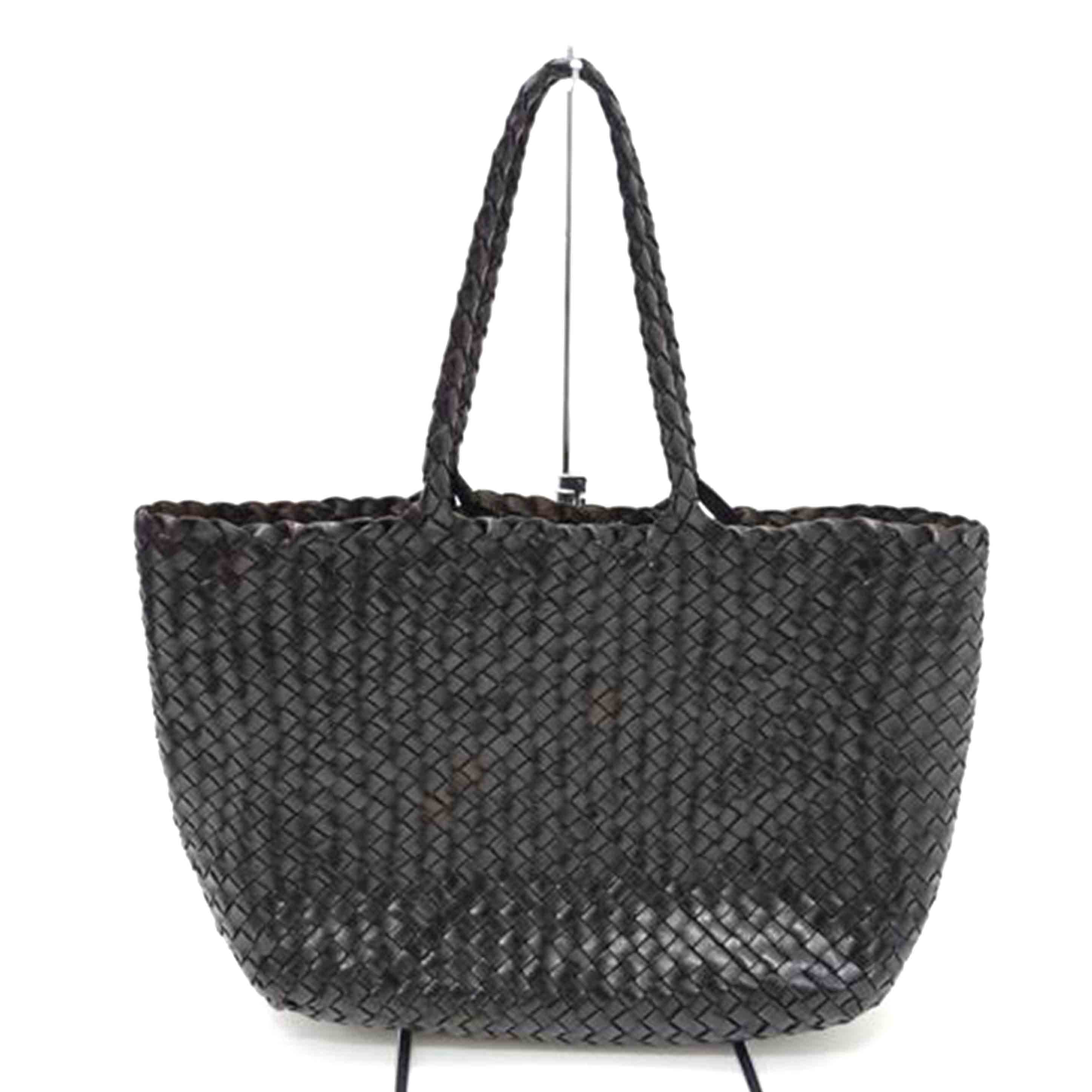 SAINT CHRISTOPHER セントクリストファー/レザー編み込みバッグ//ABランク/88