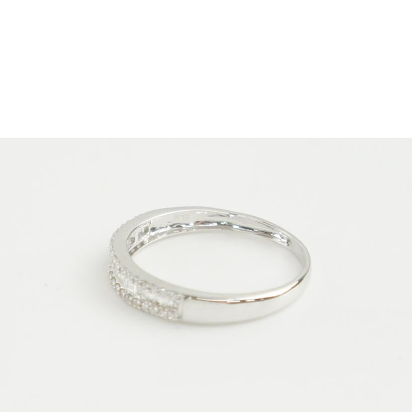 K18WGダイヤリング0.30ct//ABランク/64