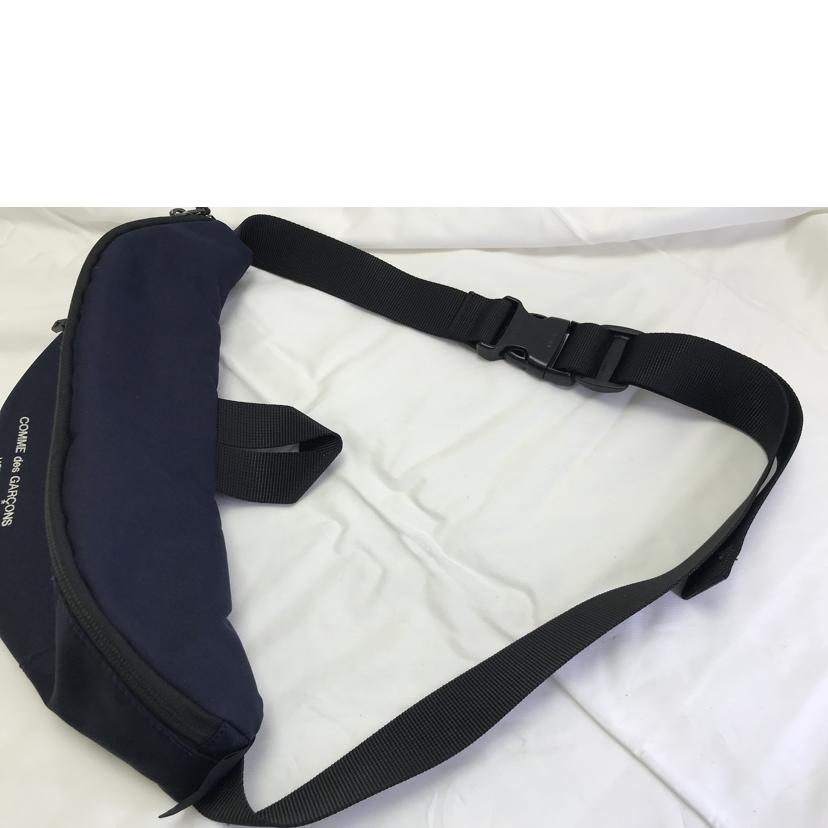 COMME des GARCONS HOMME コムデギャルソン オム/ロゴ刺繍 ウエストバッグ/HM-K 291//ABランク/51