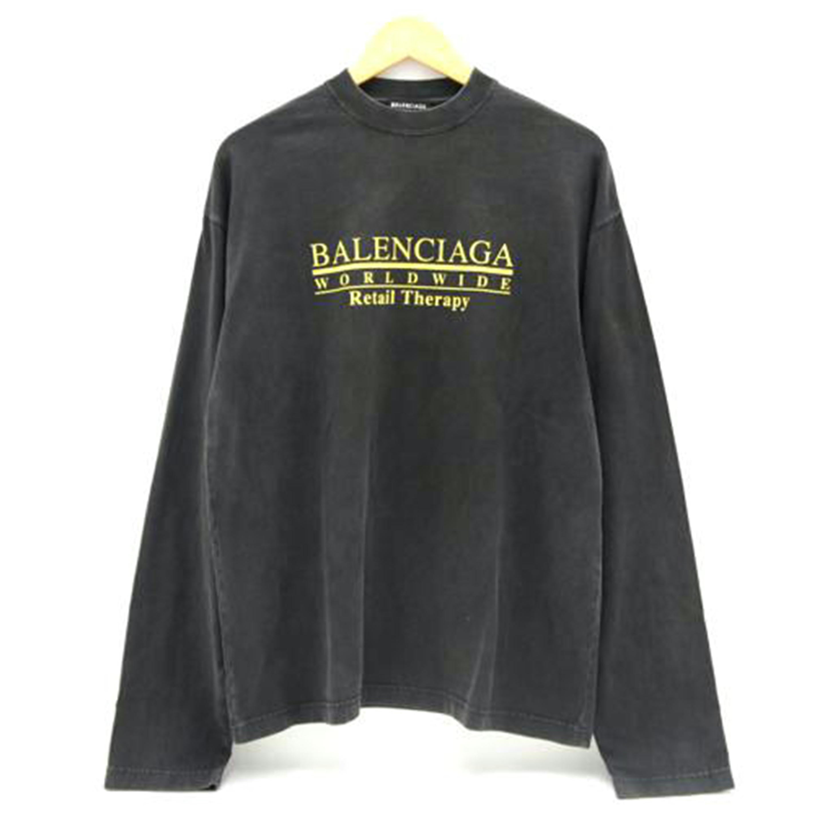 BALENCIAGA バレンシアガ/ヴィンテージ加工ロンT//ABランク/67