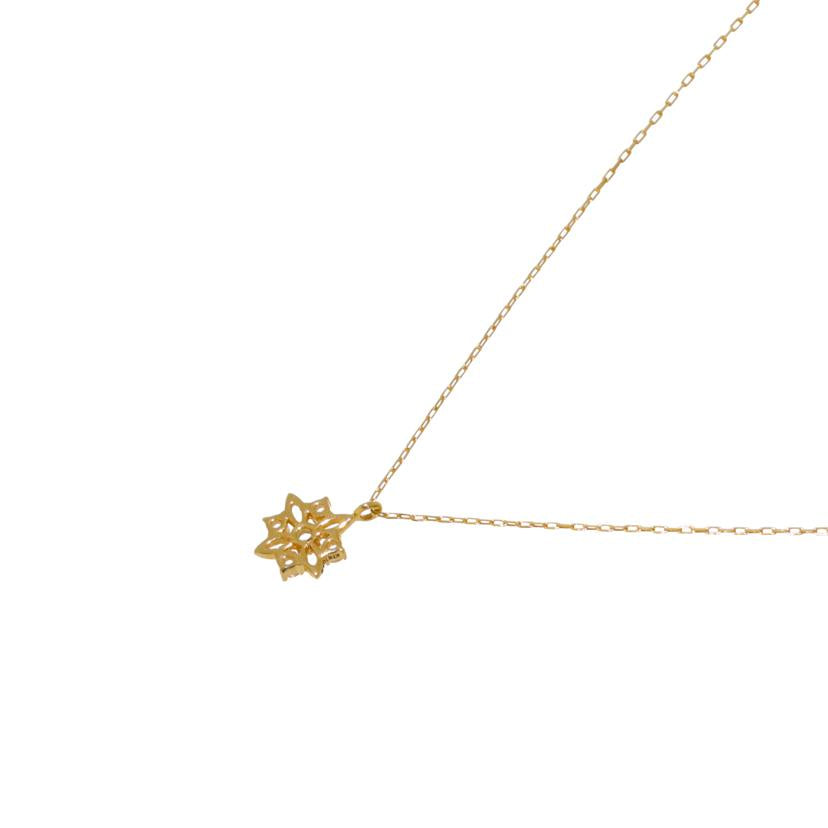 / K18ダイヤネックレス0.09ct//ABランク/09