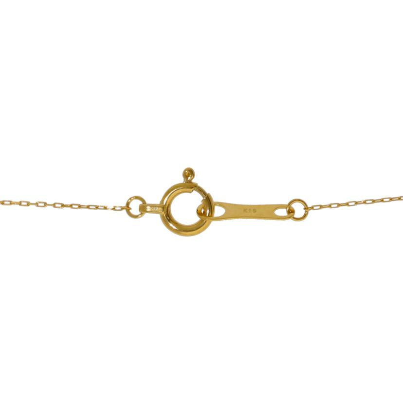 / K18ダイヤネックレス0.09ct//ABランク/09