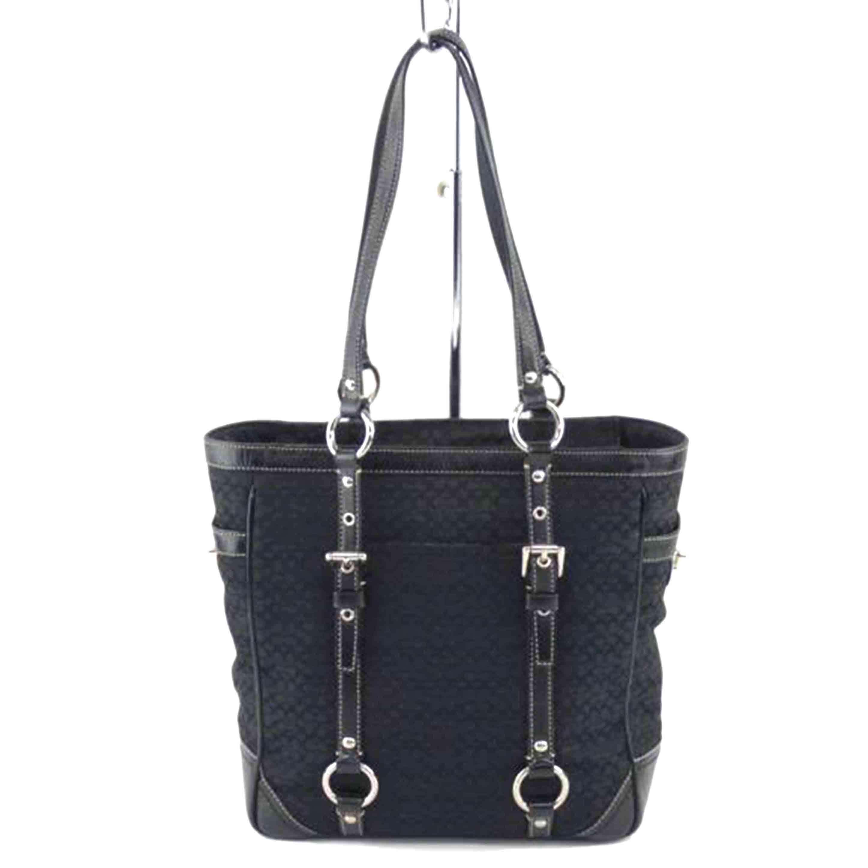 COACH コーチ/ミニシグネチャーキャンバストート/F12344//H08**/Bランク/64