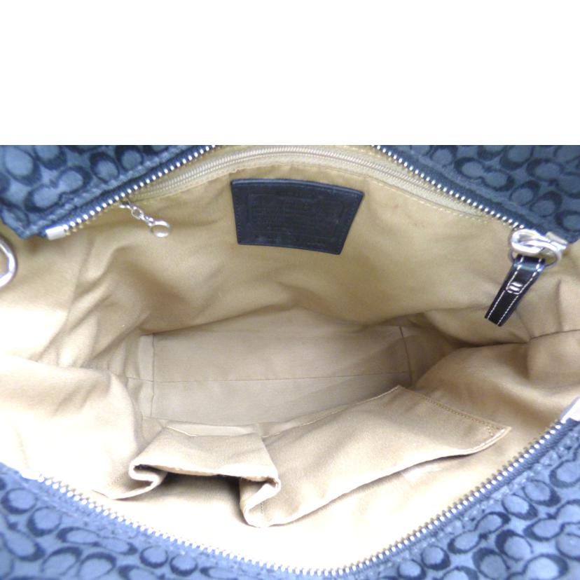 COACH コーチ/ミニシグネチャーキャンバストート/F12344//H08**/Bランク/64