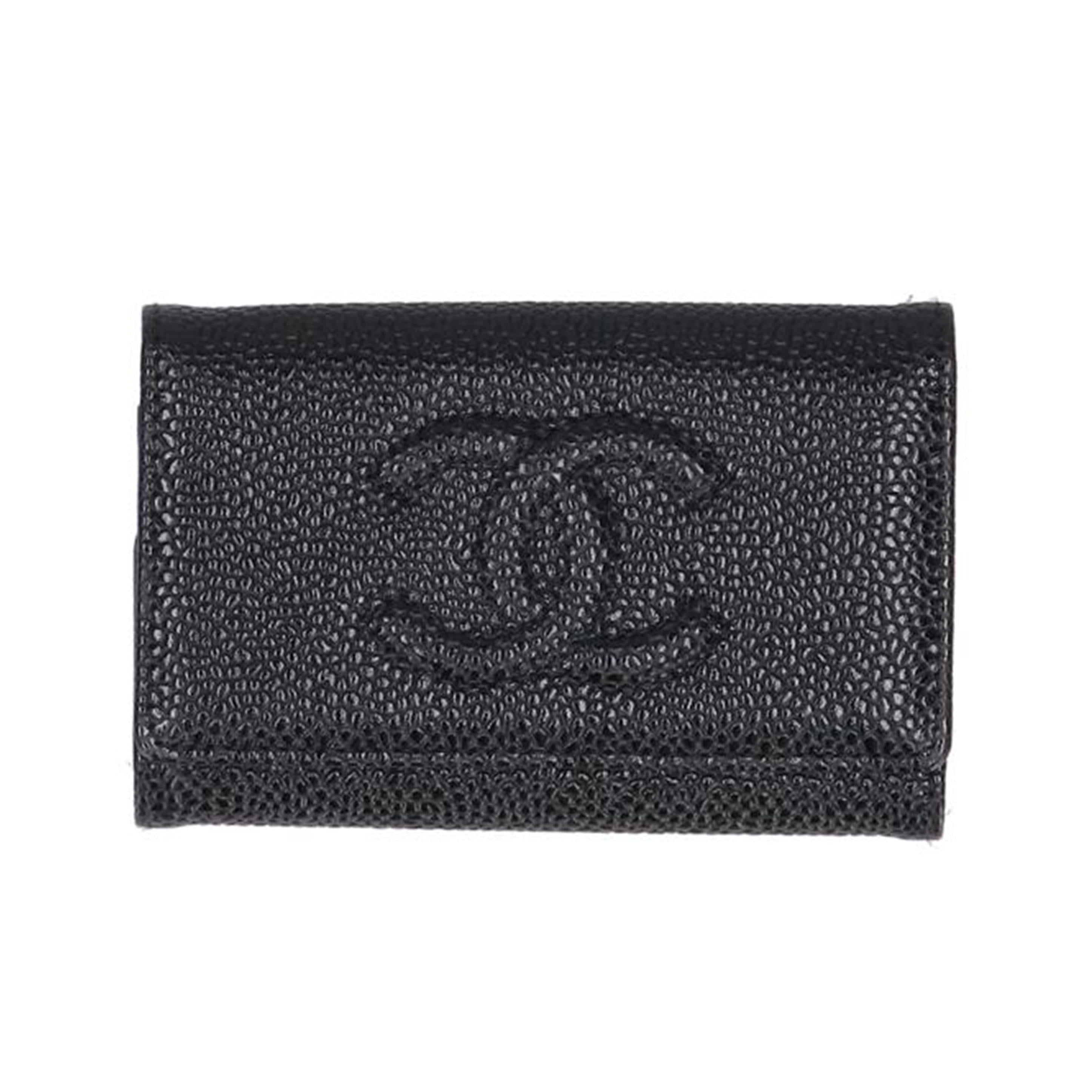 CHANEL シャネル/キャビアスキン/キ-ケ-ス/6本//827****/SAランク/93