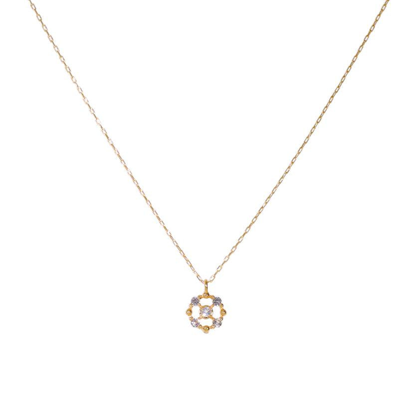/ K18ダイヤネックレス0.06ct//Aランク/05
