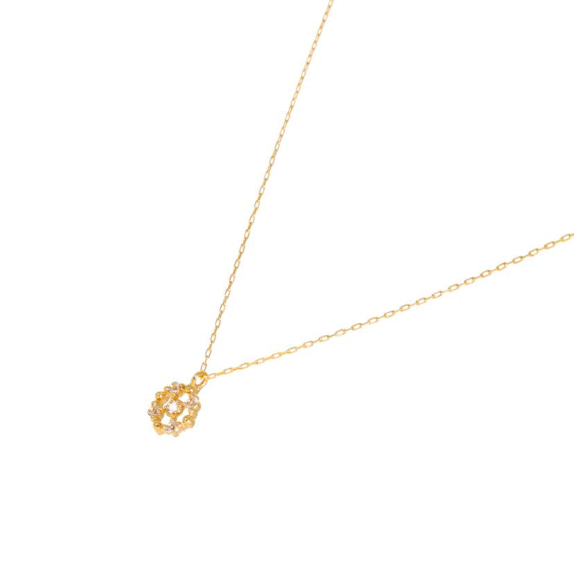 / K18ダイヤネックレス0.06ct//Aランク/05