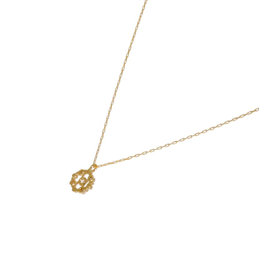 / K18ダイヤネックレス0.06ct//Aランク/05