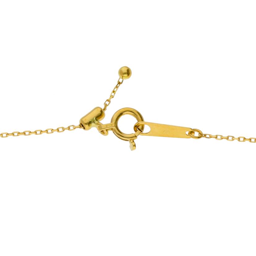 / K18ダイヤネックレス//ABランク/09