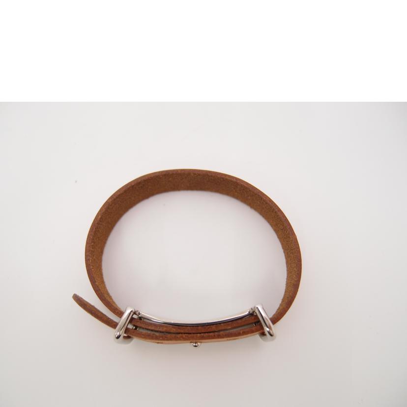 HERMES エルメス/アビ2ブレスレット/ブラウン/16㎝//□D/Aランク/69