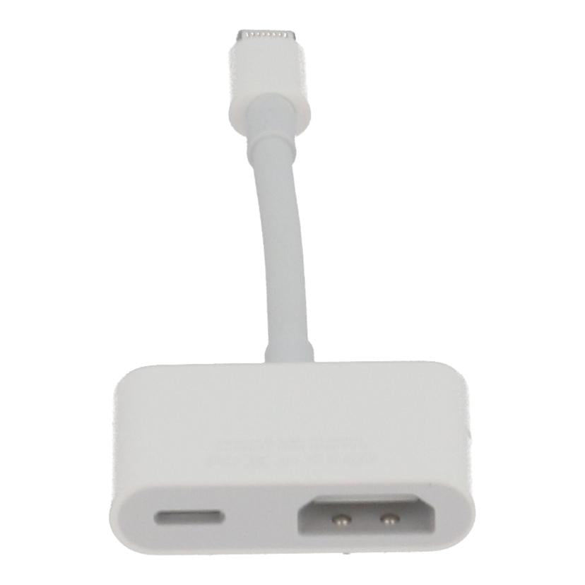 Apple アップル /Lightning-Digital AVアダプタ/MD826AM/A//-/Bランク/69