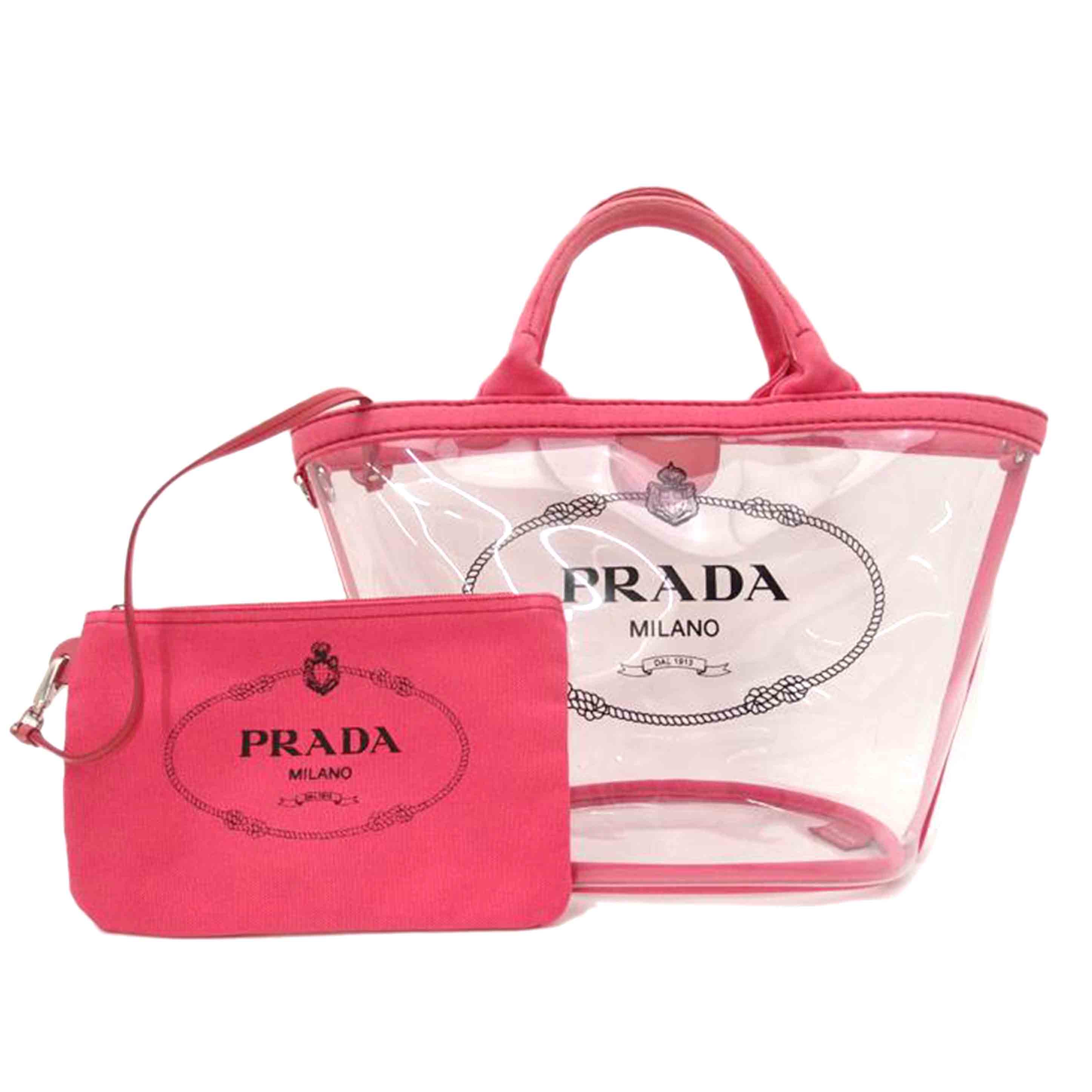 PRADA プラダ/プレックスカナパ/ピンク/1BG187//180*/ABランク/69