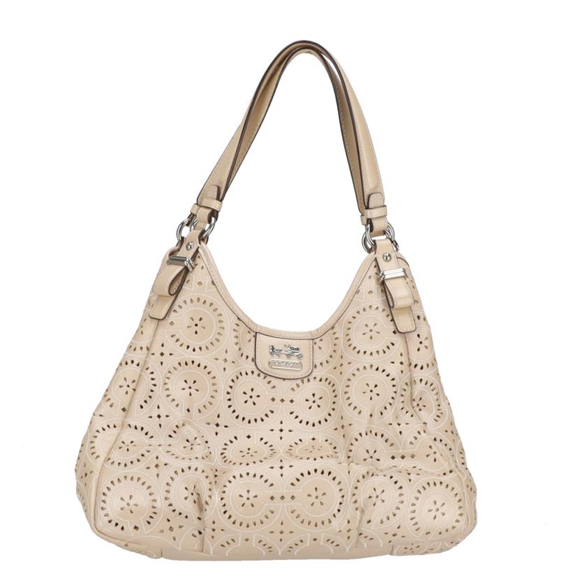 COACH コーチ/マディソンマギー パンチングレザートート/F19625//A14**/Aランク/70