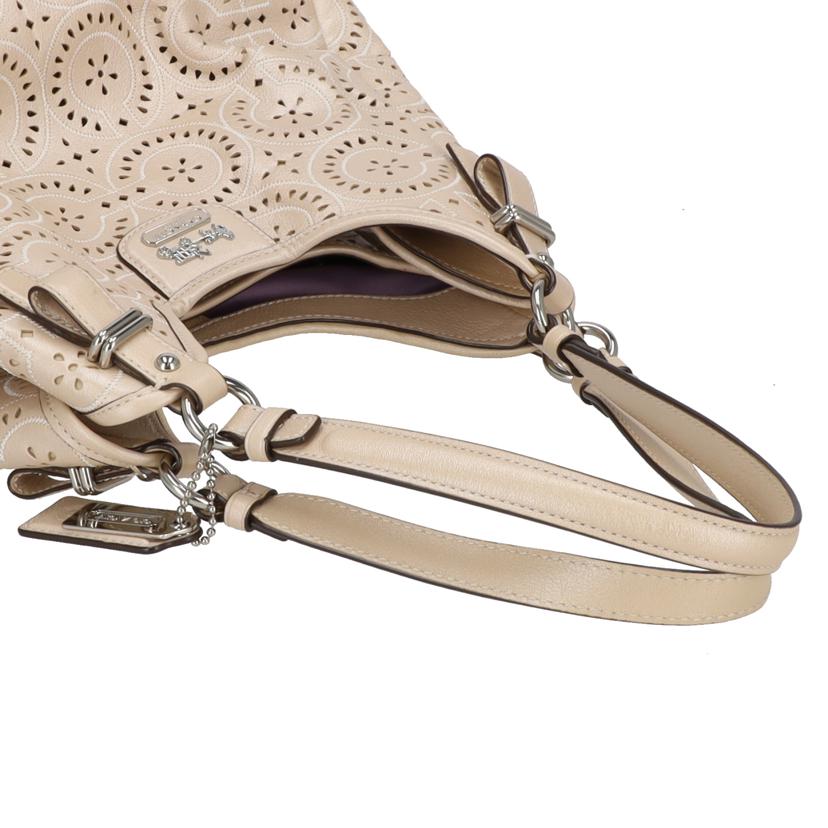 COACH コーチ/マディソンマギー パンチングレザートート/F19625//A14**/Aランク/70