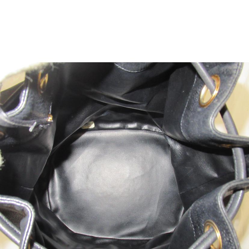 CHANEL シャネル/トリプルココキャビア巾着ショルダー//479****/ABランク/63