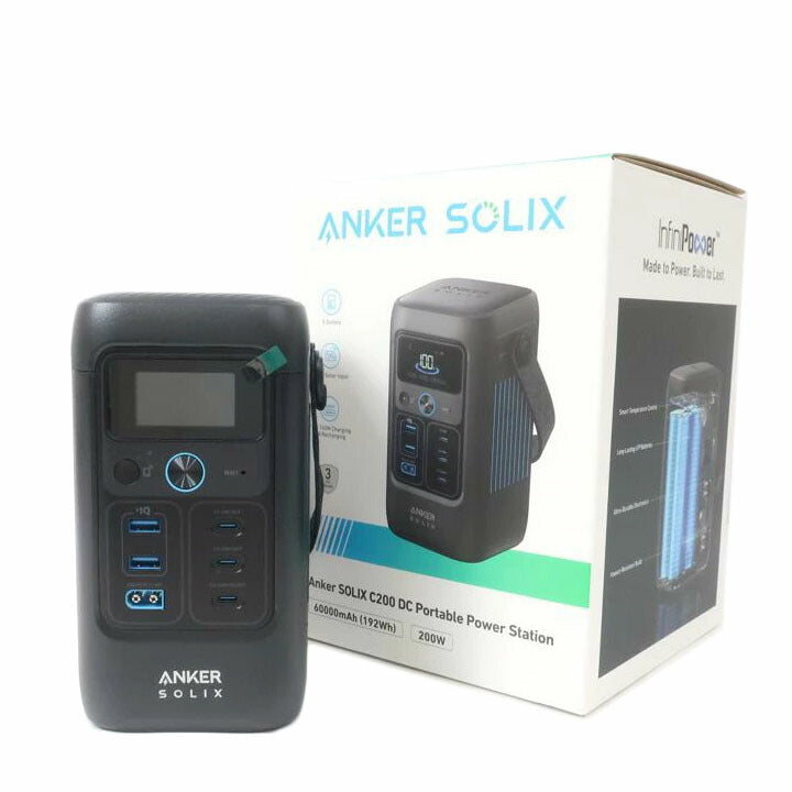 ANKER アンカー/ポータブル電源/SOLIX C200 A1727511//AZV0HR0E49100080/SAランク/65
